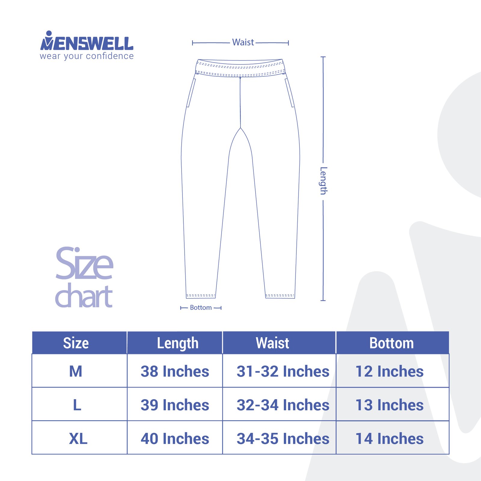 China Imported Rip Stitch Farbic Baggy Trouser